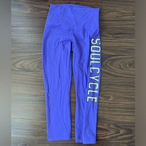 Lululemon Soulcycle Leggings Ankle Crop